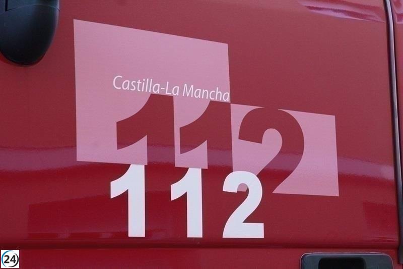 Mujer herida en incendio en Nerpio es trasladada al hospital de Caravaca de la Cruz (Murcia)