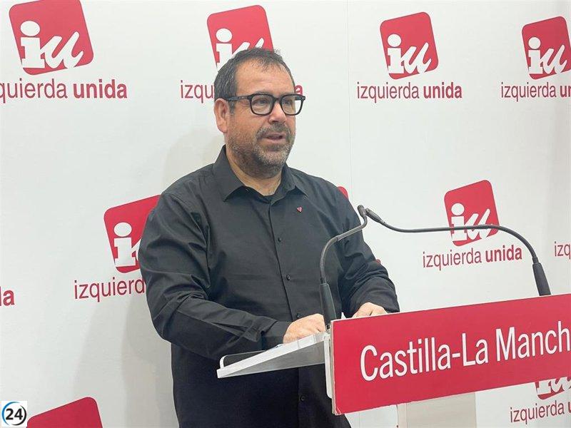 IU insta a Page a reconocer el impacto crucial de la reforma laboral del Gobierno en las cifras de desempleo de CLM.