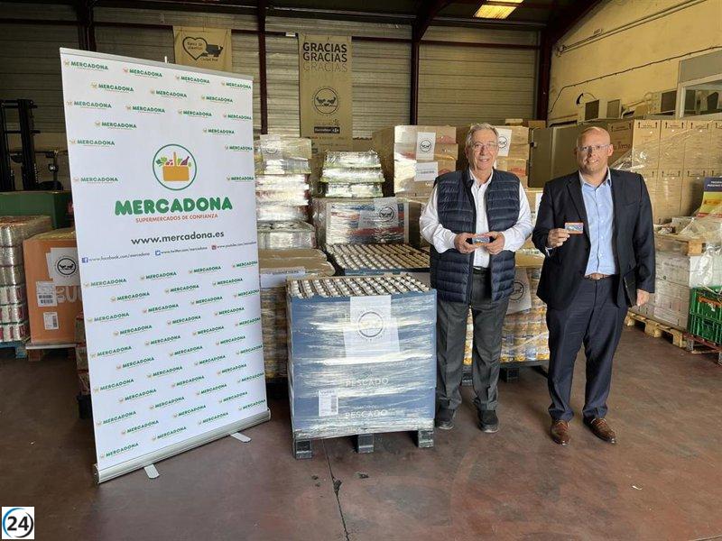 Mercadona dona más de 12.000 kilos de alimentos al Banco de Alimentos de Ciudad Real