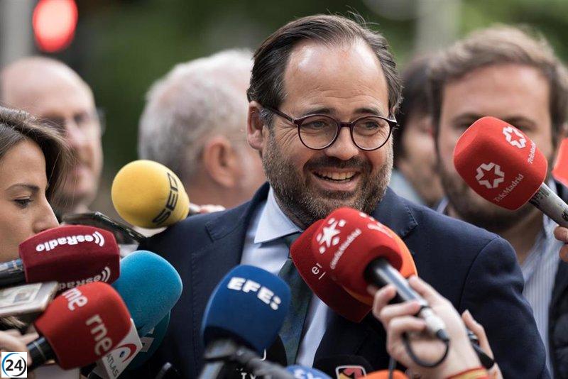 Núñez atribuye la pérdida de votos de ERC al PSC a la supuesta ayuda de Sánchez al independentismo.