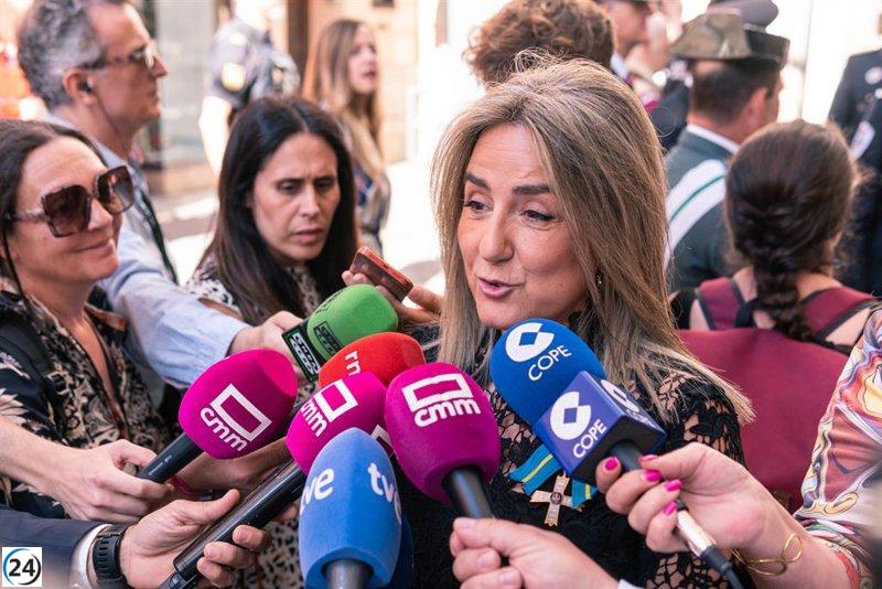 Tolón defiende la importancia del Corpus frente a disputas políticas.