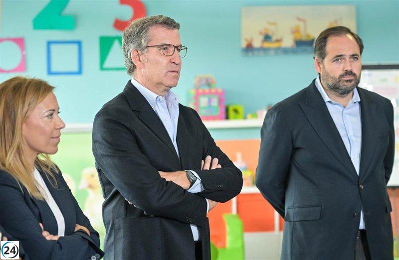 Feijóo se reunirá la próxima semana con sindicatos y empresarios para discutir la Ley de Conciliación del PP.
