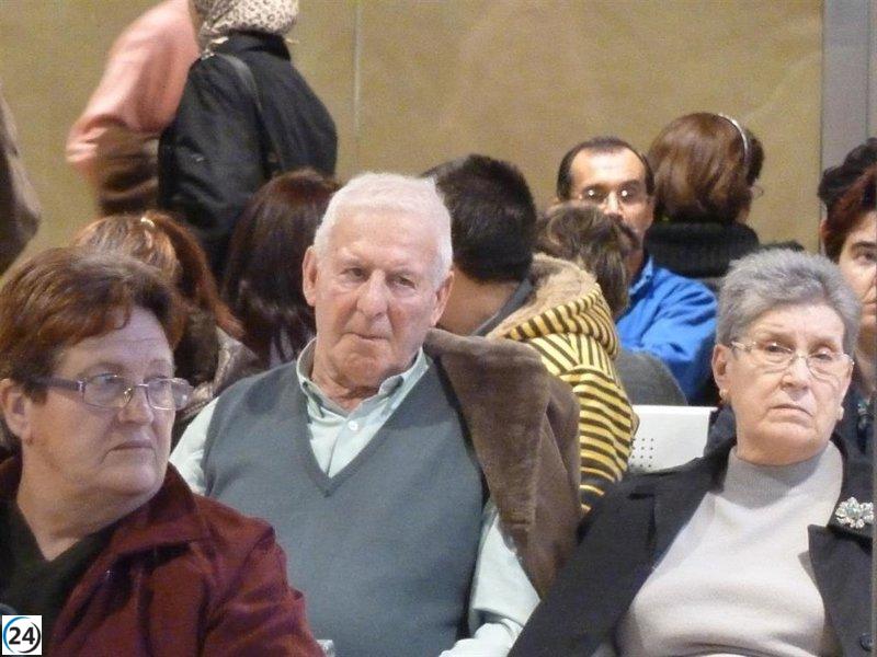 Castilla-La Mancha incrementa un 1,85% el número de pensiones en octubre, alcanzando un promedio de 1.171,44 euros.