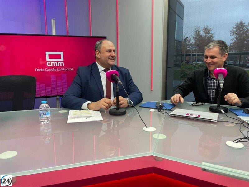 Lizan anuncia que las ayudas para reparar infraestructuras dañadas por la DANA en Castilla-La Mancha llegarán en breve.