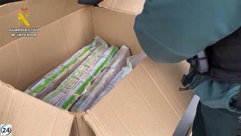 Capturan a individuo con 35 kilos de hachís en Chinchilla, Albacete.