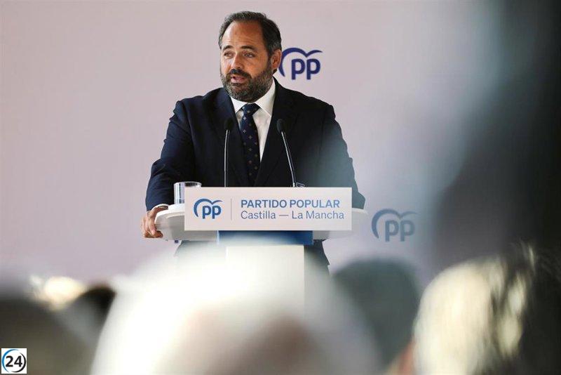 PP CLM considera viable la opción de una moción de censura con Vox y Junts: 