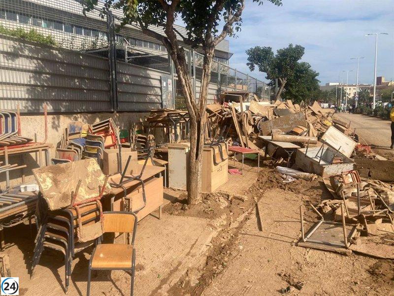 Ocho estudiantes de Cuenca continúan sus estudios tras los estragos de la dana en Valencia.