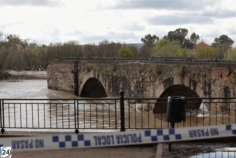 Cultura moviliza equipos para evaluar y reparar el puente romano de Talavera.