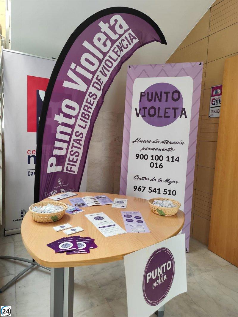 Hellín implementa Puntos Violeta para prevenir acosos sexuales en Semana Santa.