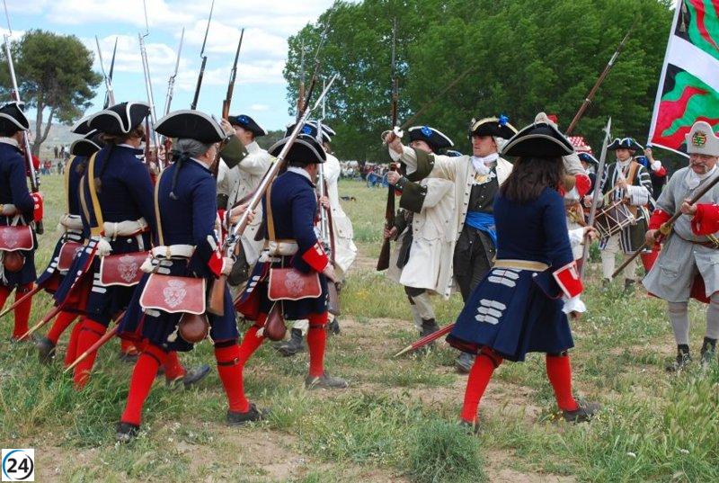 Almansa se prepara para celebrar su histórica batalla con un vibrante fin de semana de pólvora y homenaje a la Comunidad Valenciana.