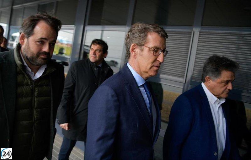 Feijóo respaldará a Núñez en un evento en Guadalajara, junto a Guarinos.