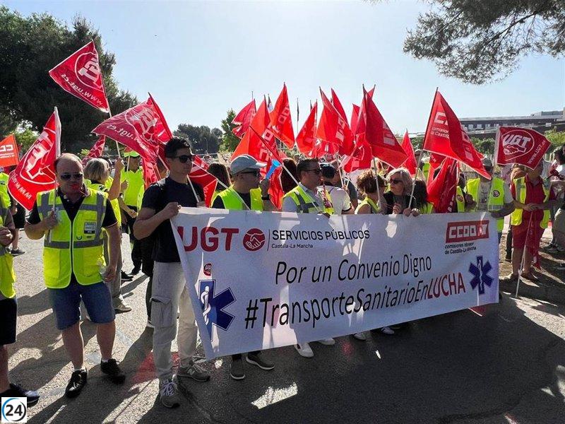 Gobierno establece servicios esenciales en urgencias por huelga de transporte sanitario el 16, 17 y 18.