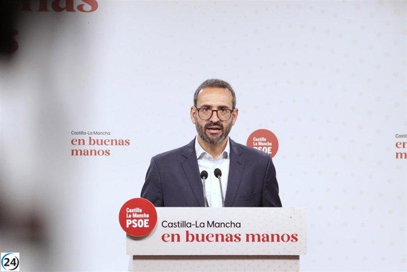 PSOE rechaza la conexión entre el Gobierno de C-LM y la trama de Ábalos, tildando de 