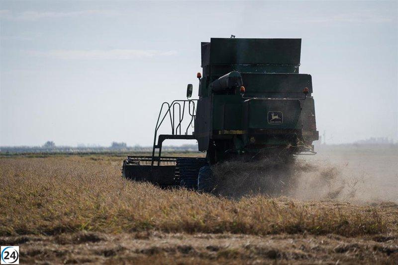 C-LM autoriza cosechas en días de alto riesgo de incendio, exceptuando las horas pico y con tractor a la vista.