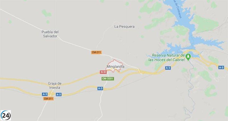 Fallece un hombre de 82 años al ser impactado por una furgoneta en Minglanilla.