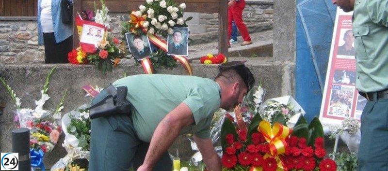 Sallent de Gállego honrará a dos guardias civiles víctimas de ETA con una nueva calle.