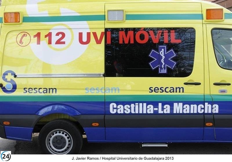 Siete afectados por inhalación de humo tras incendio en una churrería de Alovera.