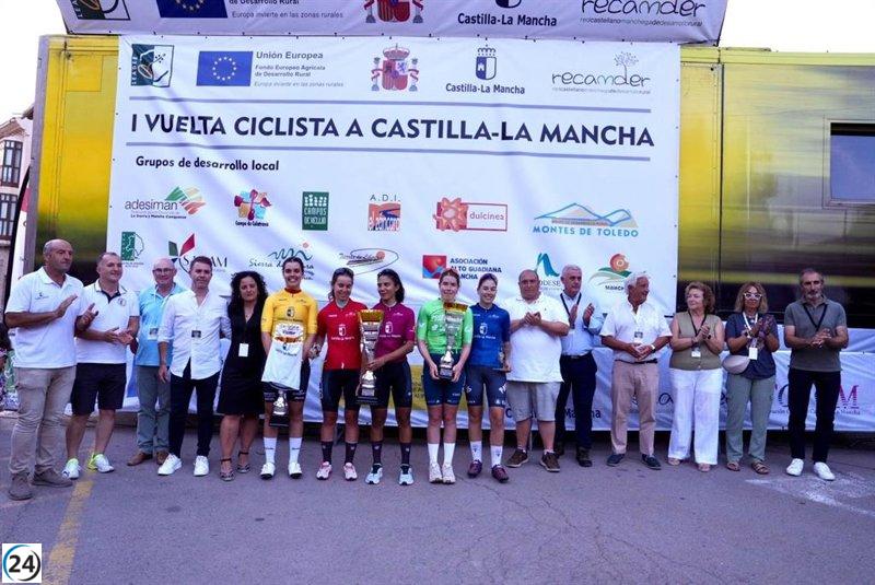 Agua Marina Espinola hace historia al ganar la primera Vuelta a Castilla-La Mancha femenina.