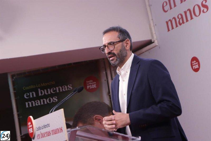 PSOE C-LM critica a Núñez (PP C-LM) por oponerse a la reducción de una deuda que creció durante su gestión.