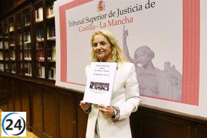 La presidenta del TSJCLM relaciona el aumento del 8,7% en casos judiciales con la escasez de jueces.