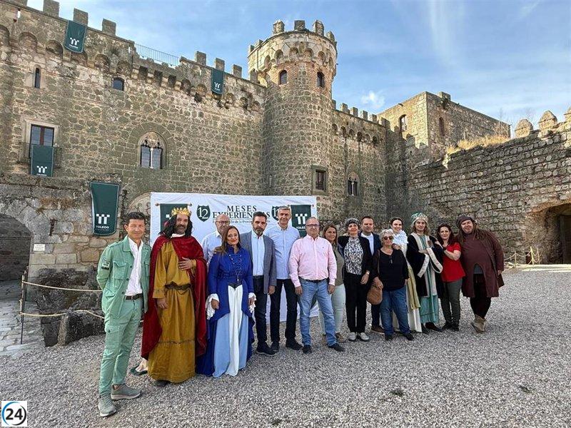Más de 2.200 visitantes, incluidos de Cantabria y La Rioja, se han acercado al castillo de Escalona.