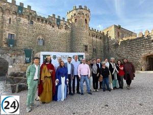 Más de 2.200 visitantes, incluidos de Cantabria y La Rioja, se han acercado al castillo de Escalona.
