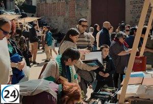 La lluvia fuerza a cancelar el Rastro Literario de Toledo.