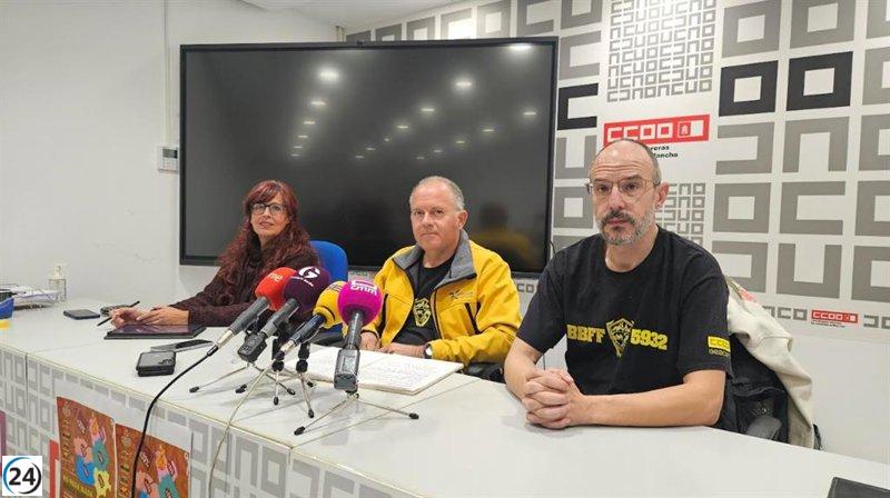 CCOO exige la renuncia del viceconsejero y señala que los recortes han intensificado el incendio en Peñalba.
