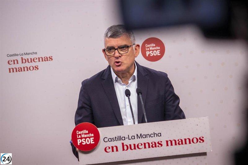 El PSOE de Castilla-La Mancha defiende la labor del Gobierno regional y denuncia la falta de apoyo del PP en temas hídricos.