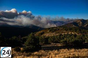 La Junta anticipa que el incendio de Peñalba podría ser controlado este miércoles, siempre y cuando no surjan nuevas complicaciones.