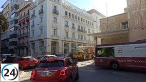 Incendio en el Edificio Iberia moviliza a los bomberos de Cuenca.