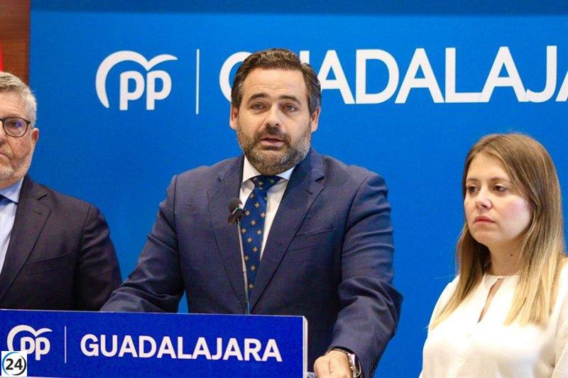 PP de Castilla-La Mancha solicita la comparecencia de Page en las Cortes sobre la gestión del incendio en Peñalba de la Sierra.