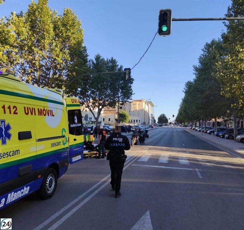 Accidente en Cuenca deja a dos moteros mallorquines heridos.