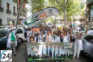 Éxito rotundo en la huelga médica de Castilla-La Mancha: un 80% de apoyo contra el Estatuto Marco y las condiciones laborales.