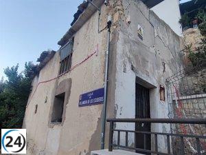 Cuenca en Marcha indaga al Ayuntamiento sobre la supervisión de edificios con riesgos de colapso.