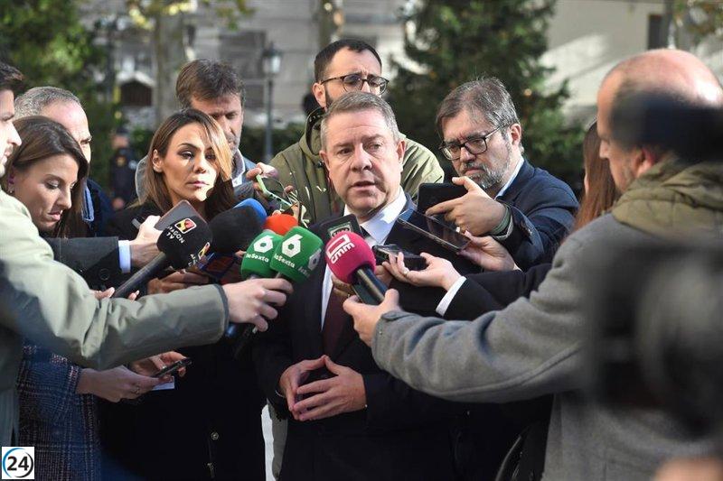 Page evoca a Lambán en el Senado: 