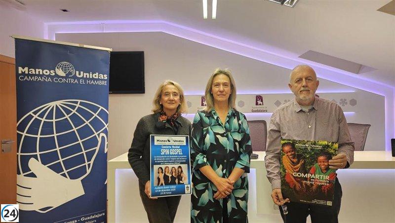 Guadalajara será sede de un concierto benéfico de Spin Gospel en apoyo a Manos Unidas.