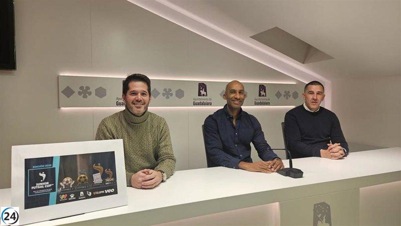 Guadalajara acogerá a 500 jóvenes en la Junior Futsal Cup, que lanza su categoría femenina.