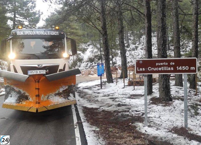 C-LM declara emergencia ante posible nevada tras aviso amarillo de fenómenos meteorológicos.