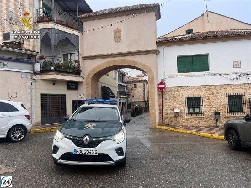 Arrestan a un individuo en Chiloeches por dañar 23 coches en Mondéjar.
