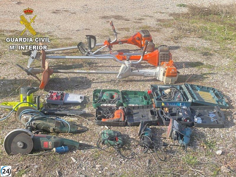 Desmantelan en Ciudad Real una banda criminal dedicada a saquear furgonetas.