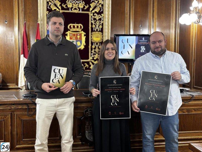 La Diputación de Cuenca se presenta en Madrid Fusión con un nuevo estand y un mayor apoyo financiero.