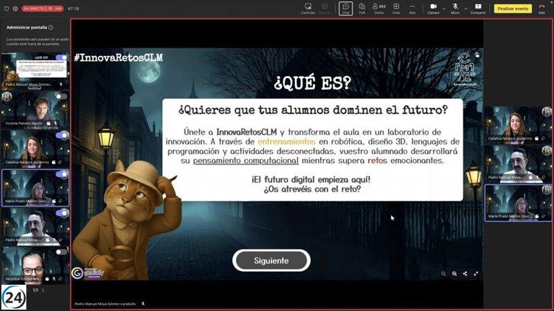 C-LM promueve la competencia digital estudiantil con 'InnovaRetosCLM'