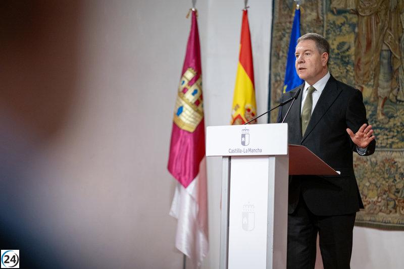 Page destaca el histórico aumento de nuevas empresas en Castilla-La Mancha durante el último trimestre.