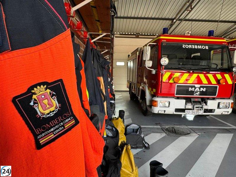 Vecino de La Frontera sufre intoxicación por humo en incendio residencial.