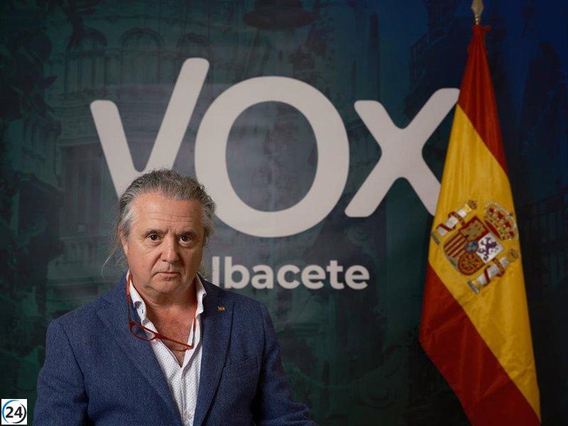 Vox Albacete propone luchar contra inmigración ilegal, aumentar seguridad, reducir IBI y sueldo de concejales.