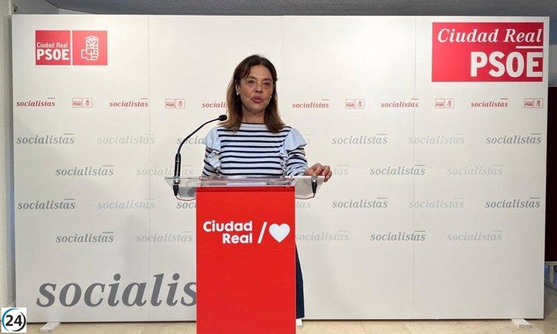 Zamora (PSOE) presume de campaña amigable con 12 eventos y 2.000 asistentes en vecindarios de Ciudad Real.