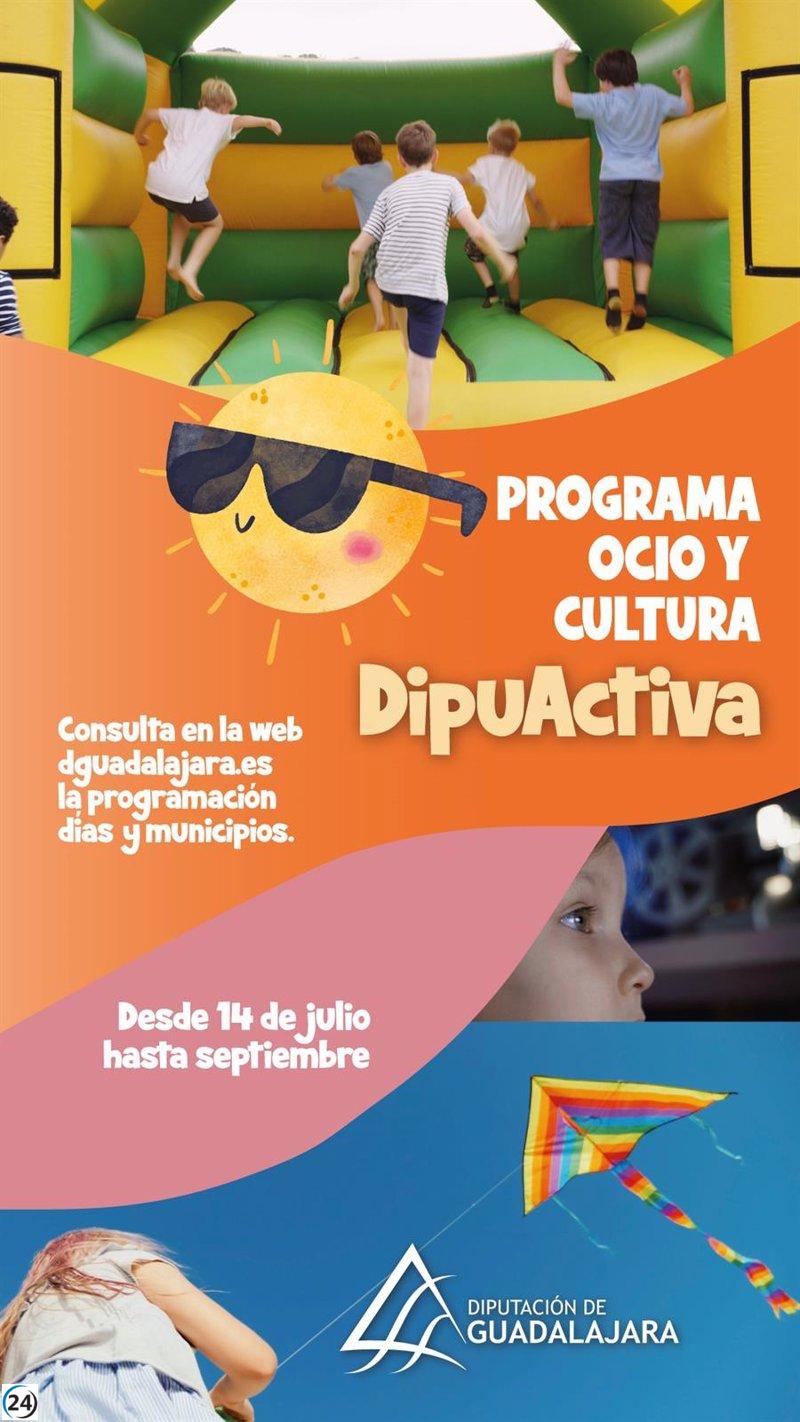 75 pueblos de Guadalajara disfrutarán de actividades gratuitas este verano: cine, juegos, hinchables y fiestas de espuma.