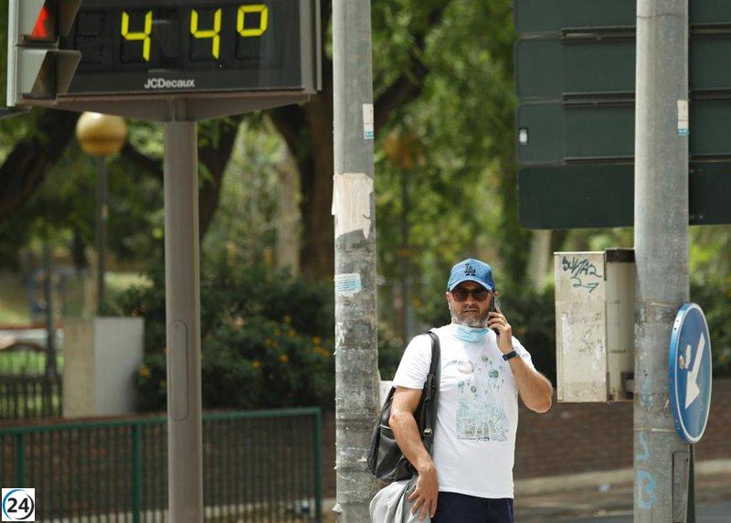 Temperaturas alcanzarán los 44ºC en la tercera ola de calor, con noches tórridas nuevamente.