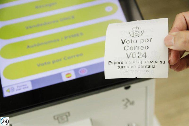 Más de 100 mil castellanomanchegos han optado por el voto por correo
